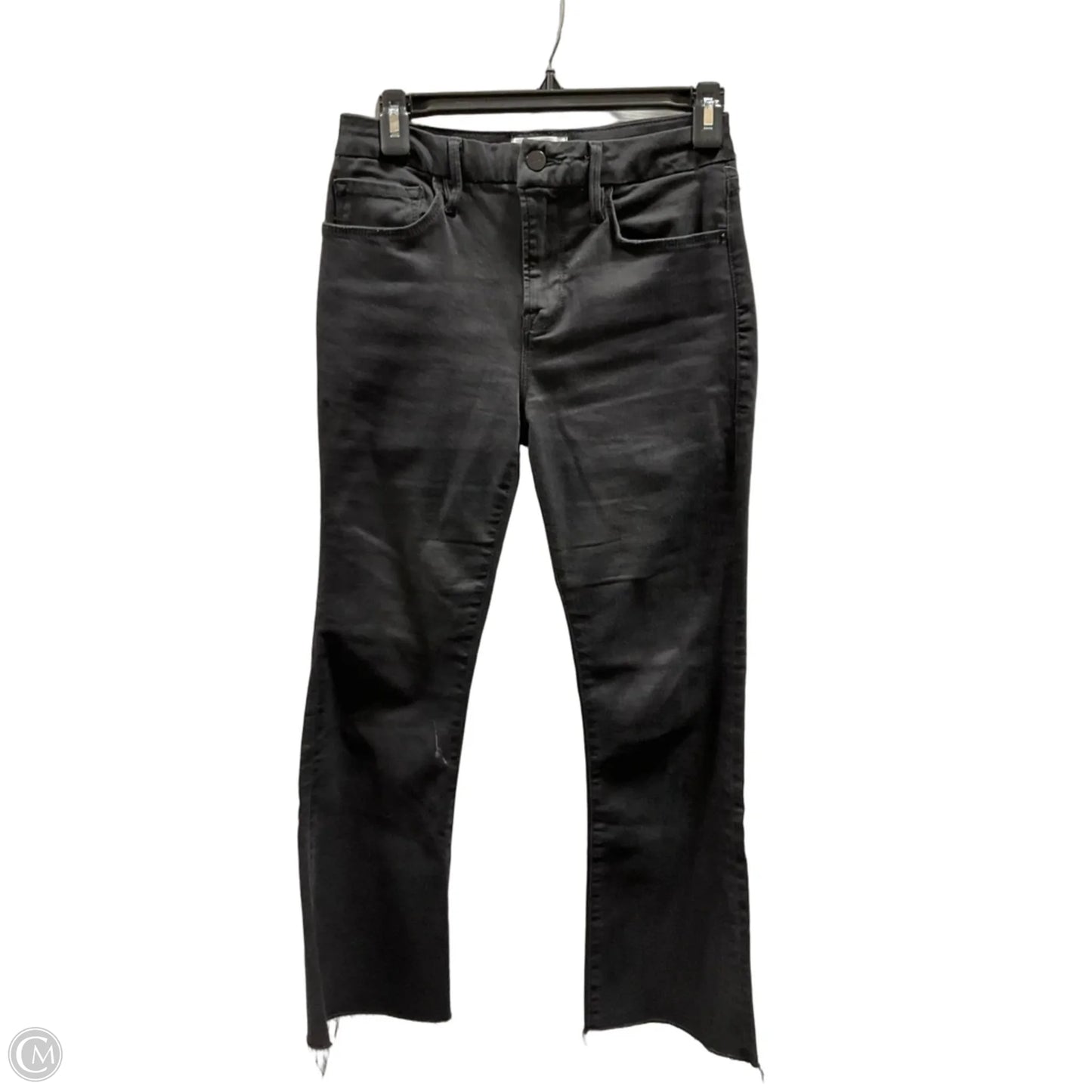 Jeans Boot Cut By Frame In Black, Size: 4