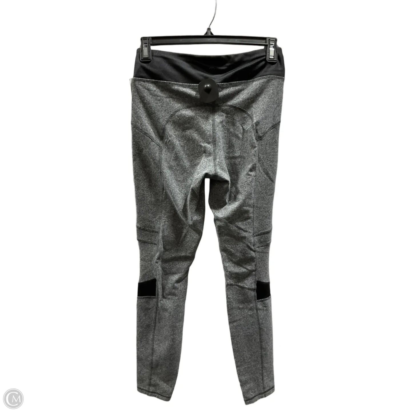Athletic Leggings By Lululemon In Black & Grey, Size: 6