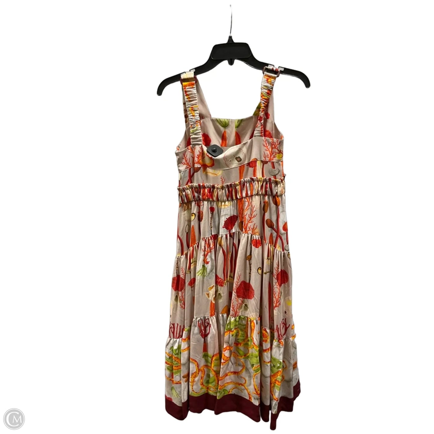 Dress Casual Maxi By Cma In Orange & Tan, Size: Xs
