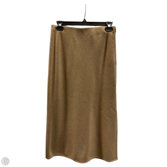 Skirt Midi By Vince In Tan, Size: 2