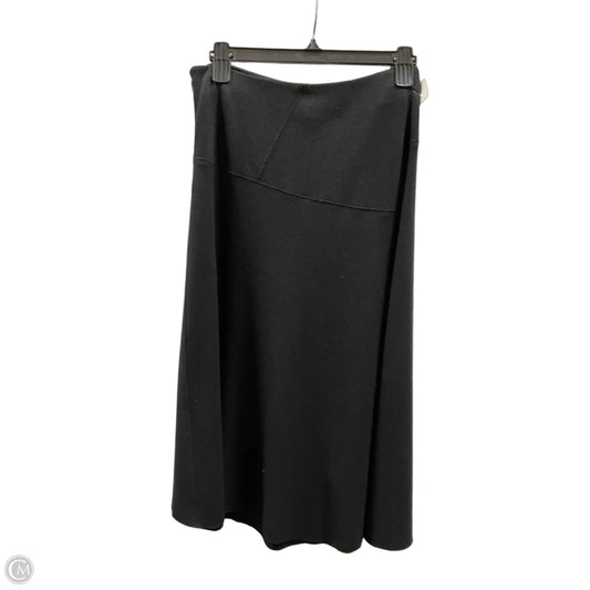 Skirt Midi By Vince In Black, Size: 0