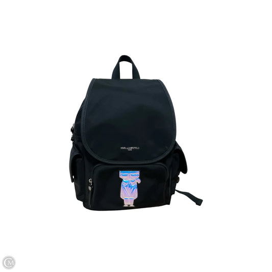 Backpack Designer By Karl Lagerfeld, Size: Medium