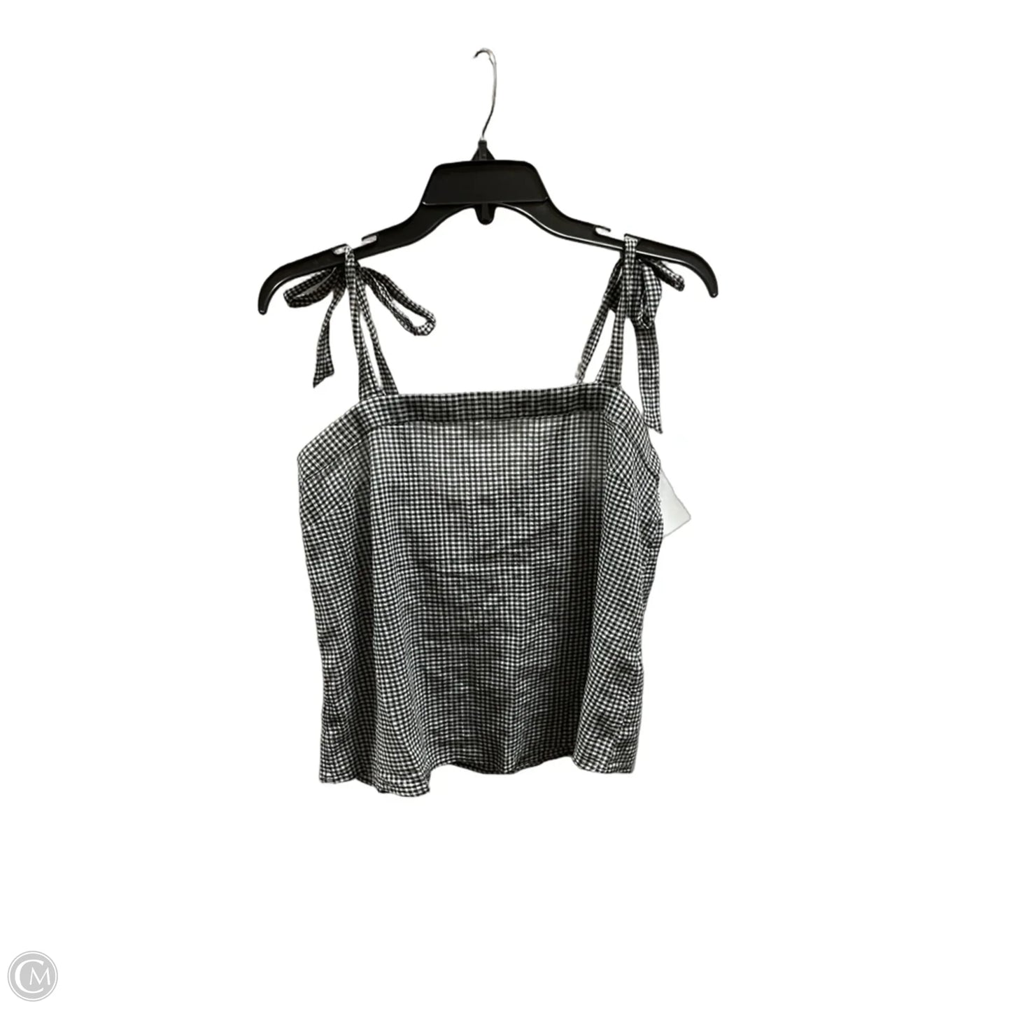 Top Sleeveless By J. Crew In Checkered Pattern, Size: S