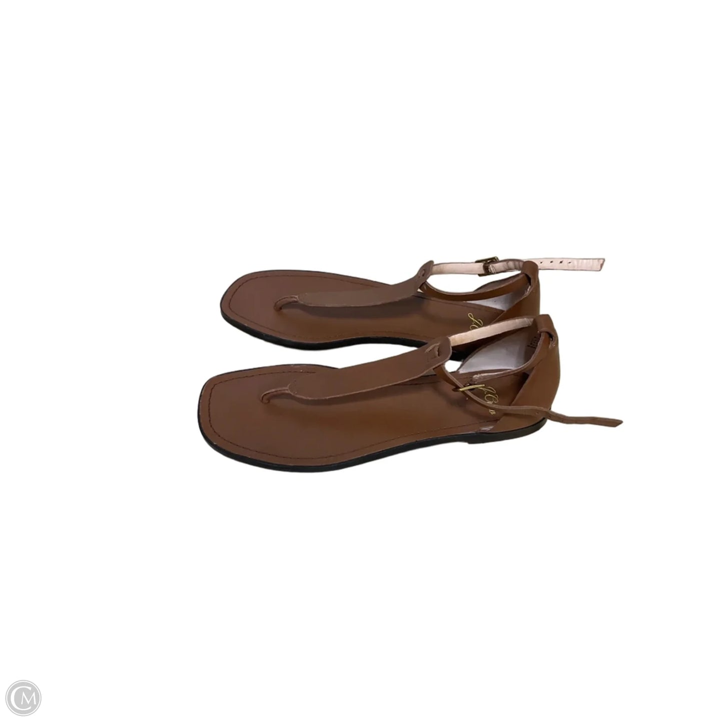 Sandals Flats By J. Crew In Brown, Size: 8