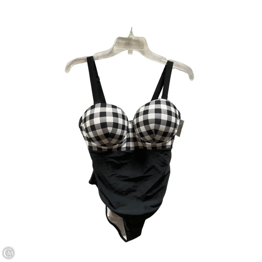 Swimsuit By Cupshe In Black & White, Size: Xl
