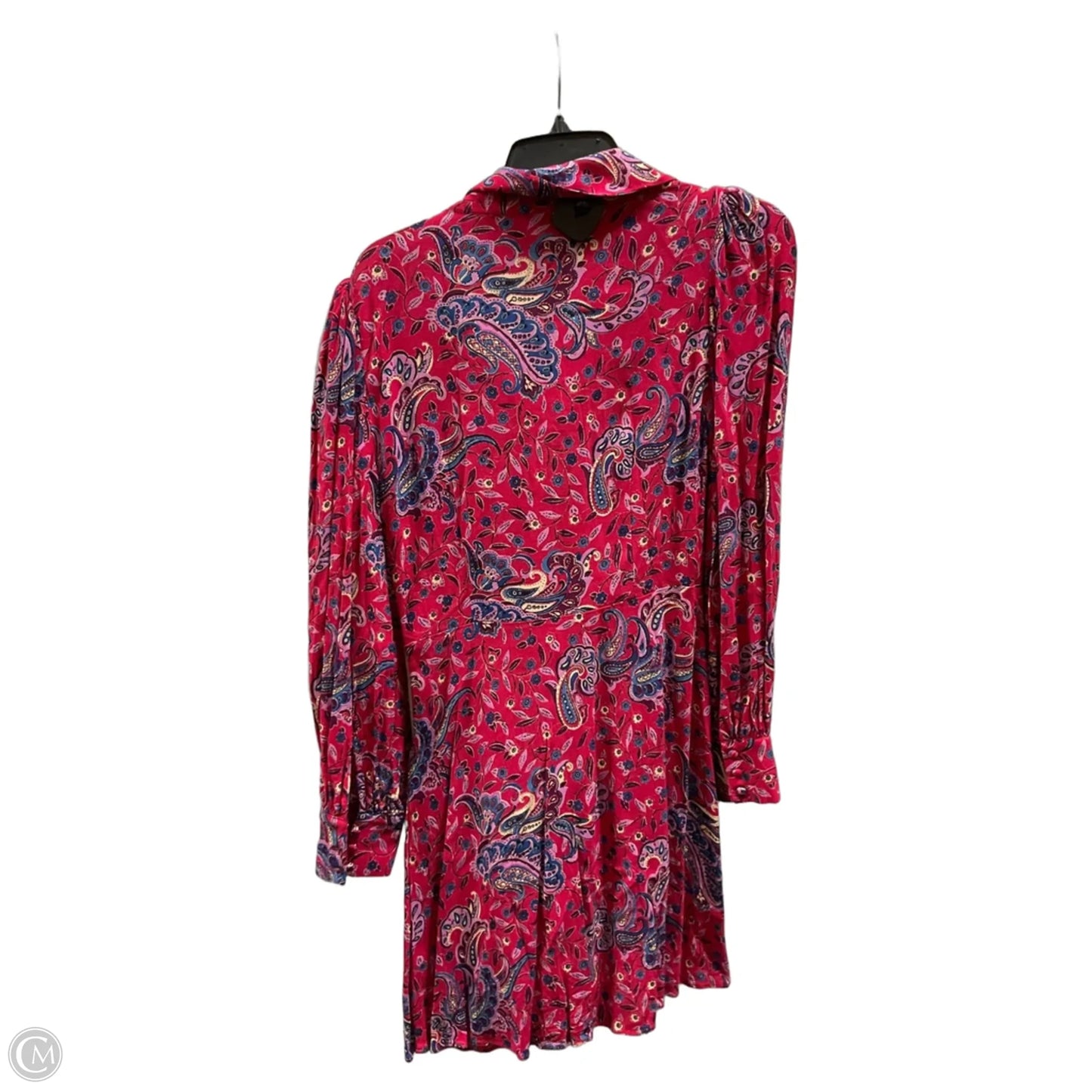 Dress Casual Midi By Cma In Blue & Pink, Size: 6
