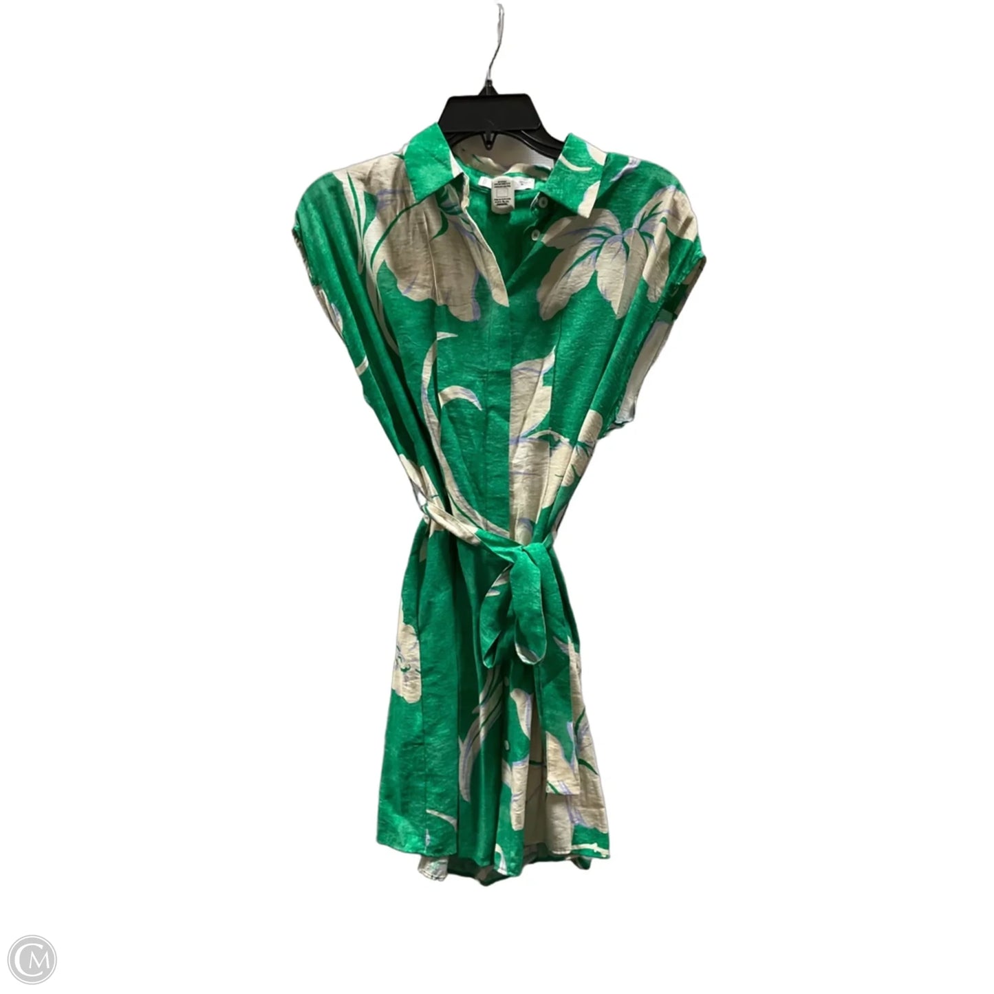 Dress Casual Midi By Mng In Green, Size: S