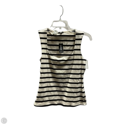 Dress Casual Midi By Express In Striped Pattern, Size: S