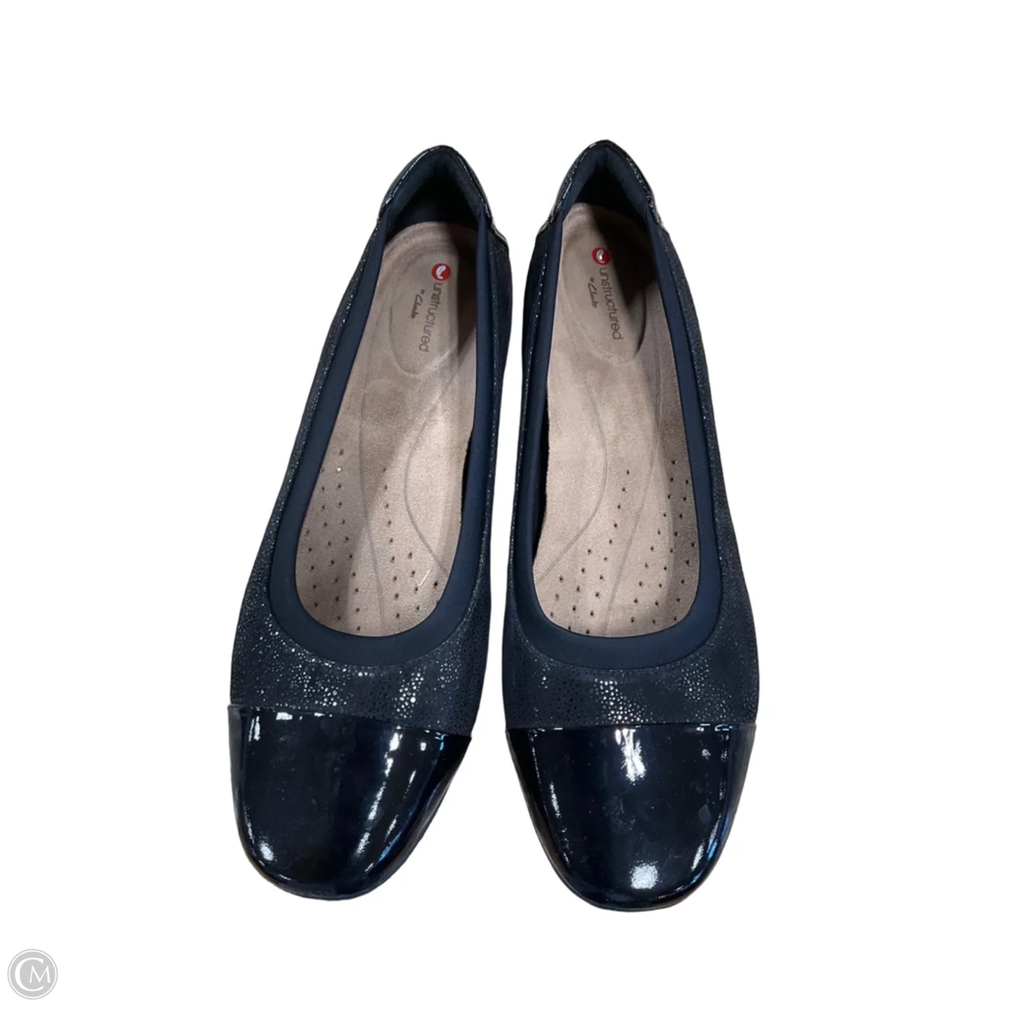 Shoes Flats By Clarks In Black, Size: 8.5