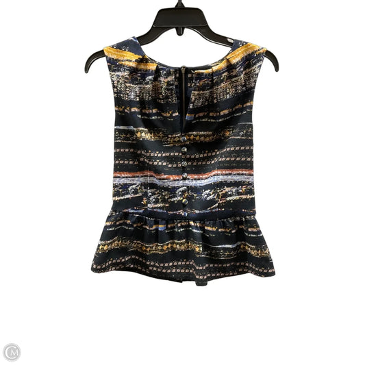 Top Sleeveless By Cmf In Multi-colored, Size: S