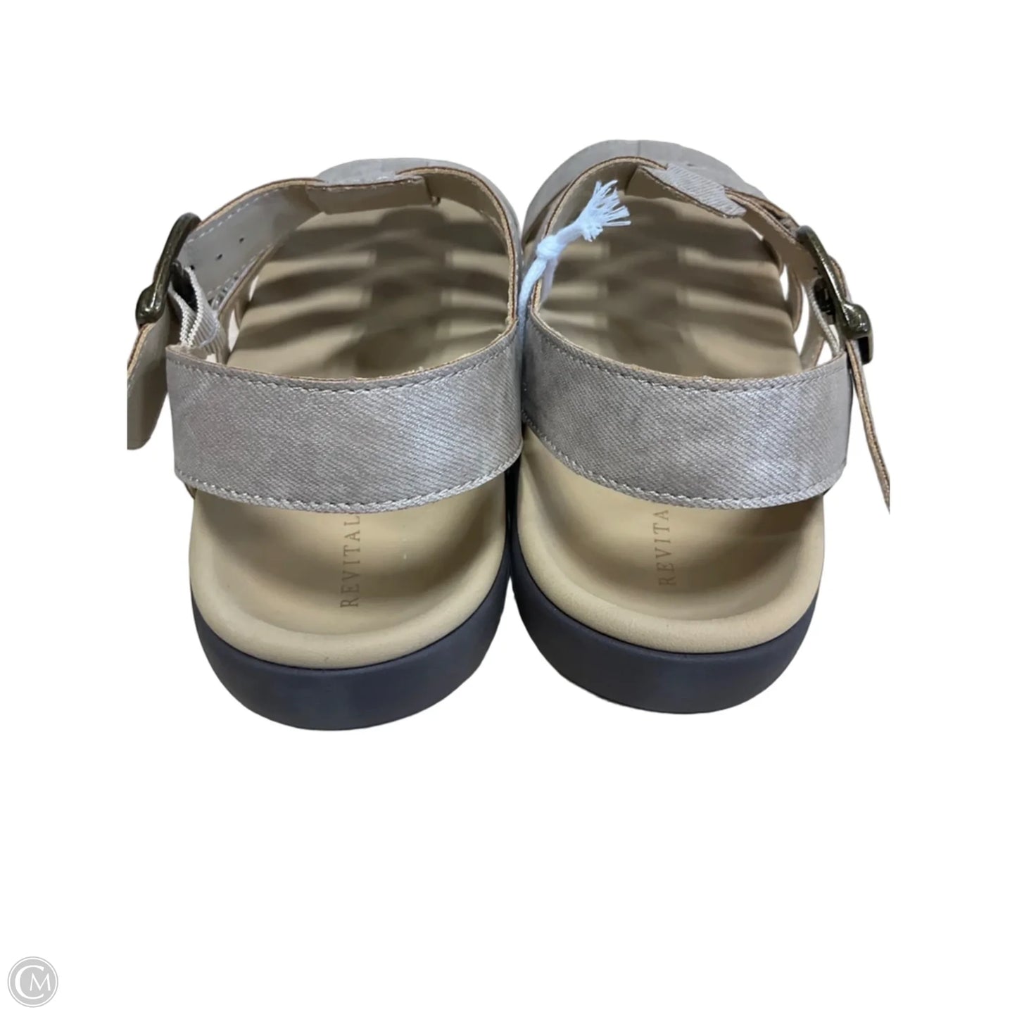 Sandals Flats By Cma In Tan, Size: 10