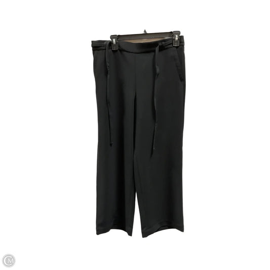 Pants Wide Leg By Talbots In Black, Size: M