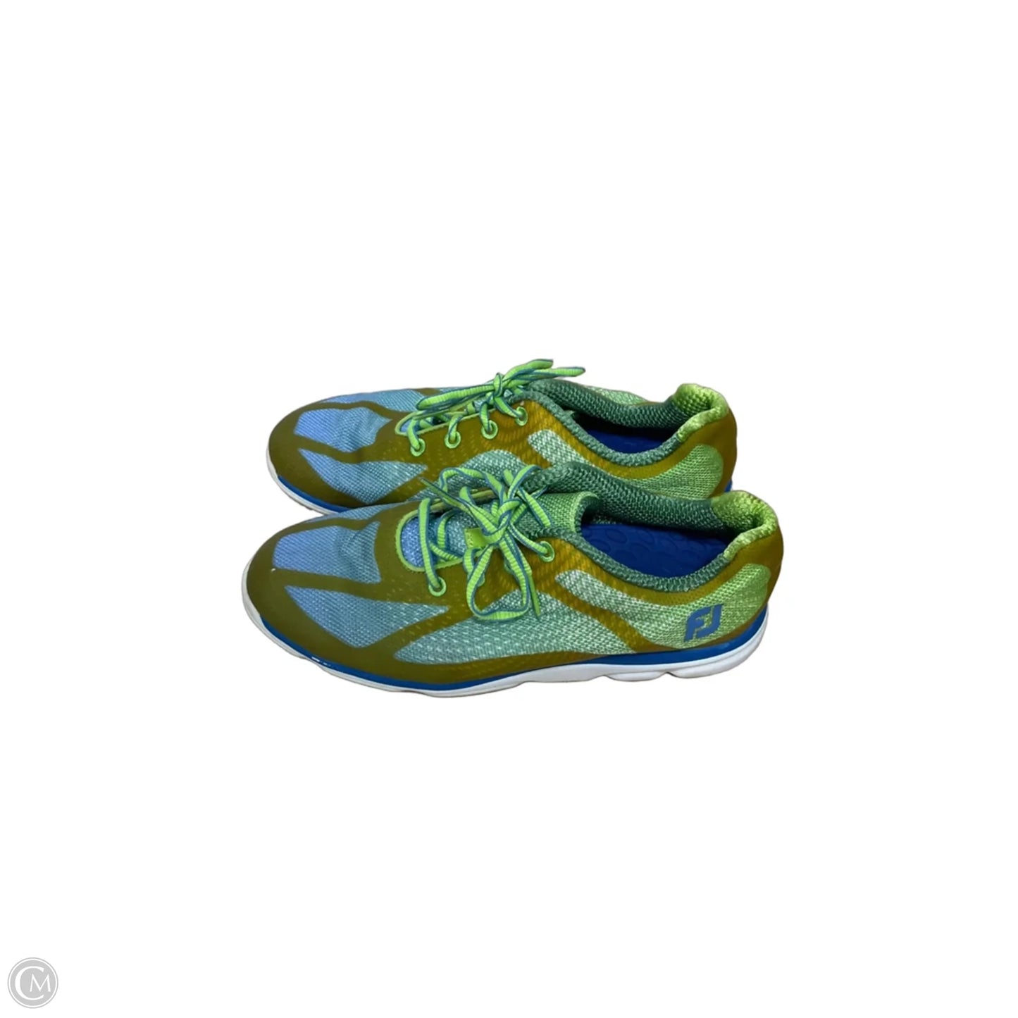 Shoes Athletic By Cmc In Blue & Green, Size: 8