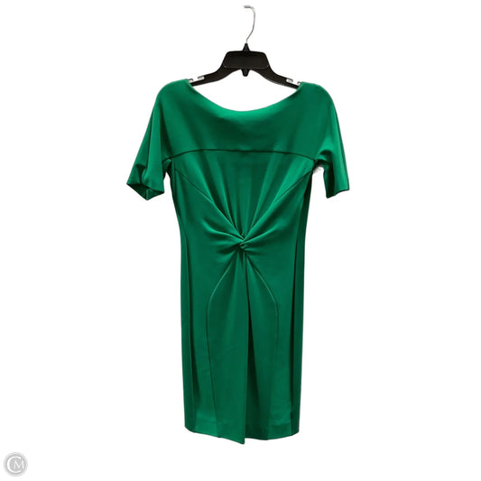 Dress Casual Midi By Escada In Green, Size: 6