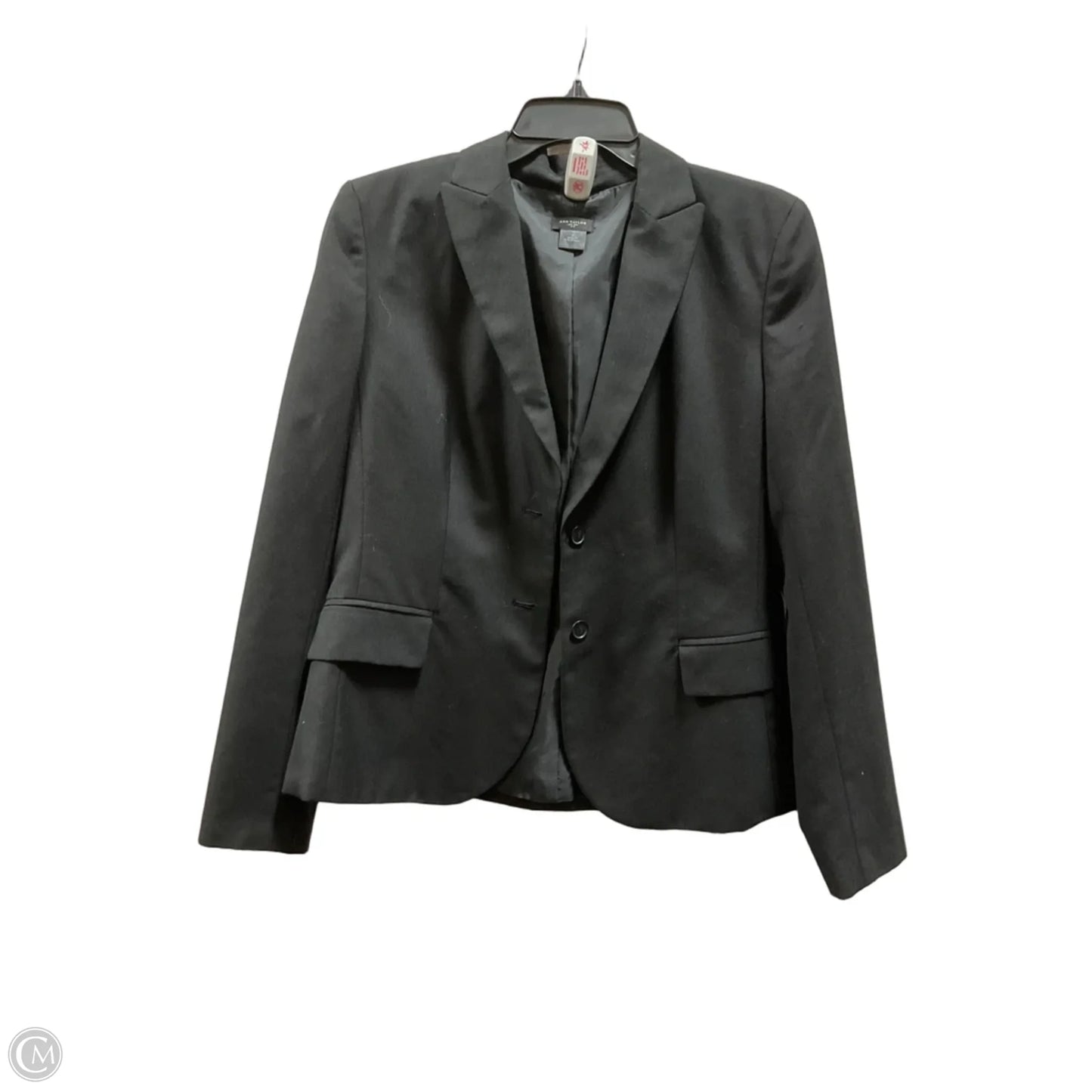 Blazer By Ann Taylor In Black, Size: 8