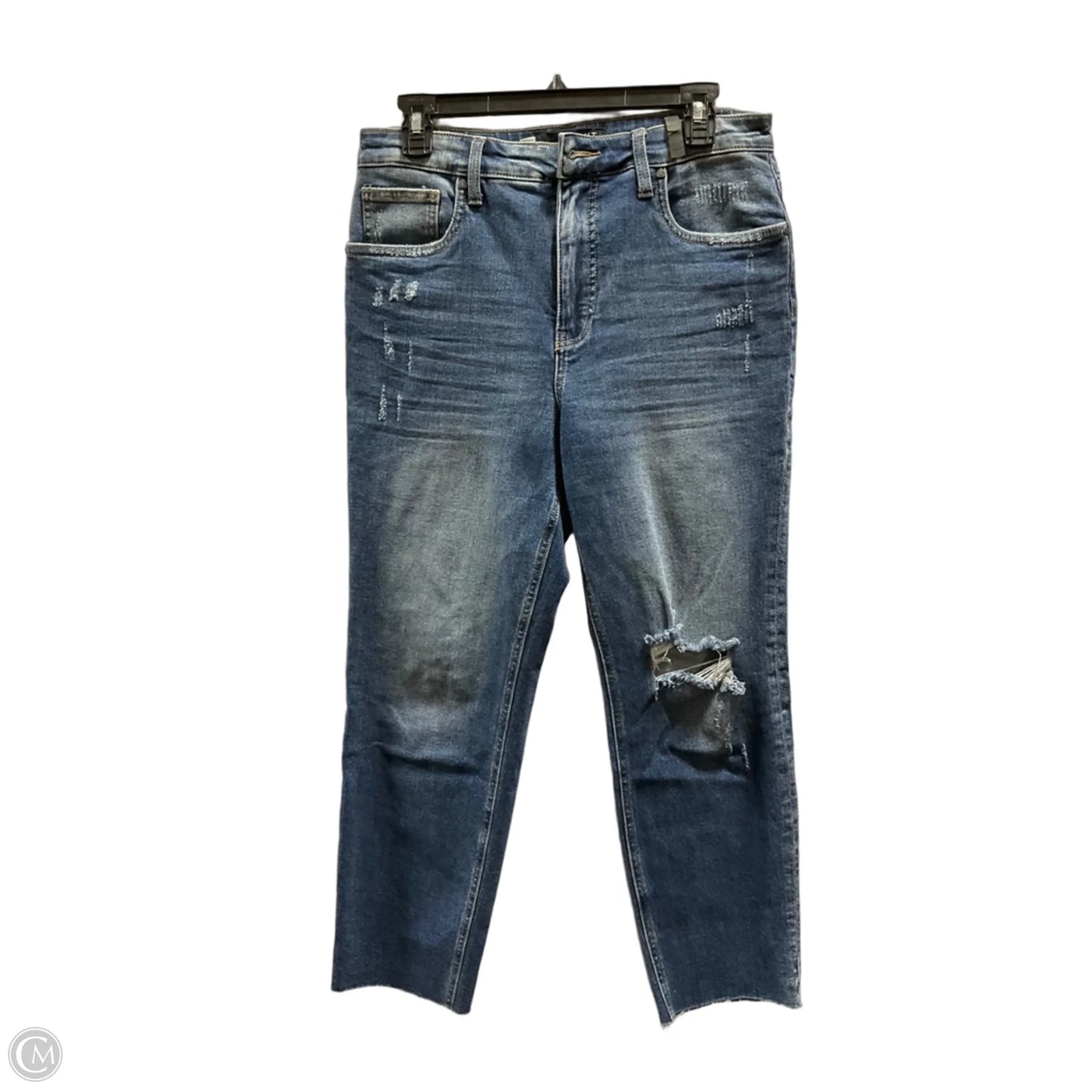 Jeans Straight By Kut In Blue, Size: 8