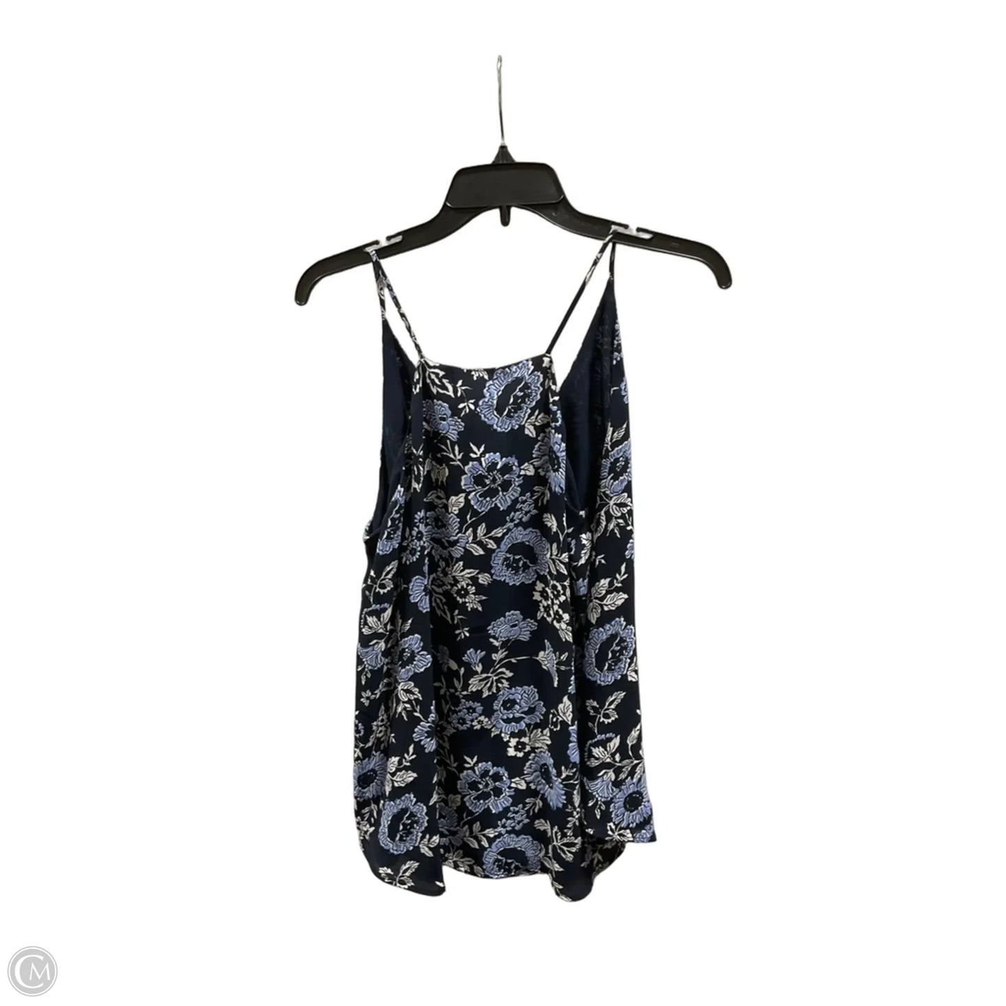 Top Sleeveless By Loft In Blue, Size: M
