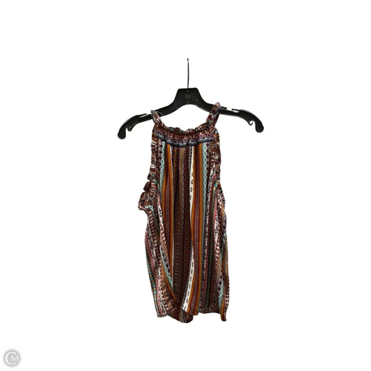 Top Sleeveless By Liverpool In Multi-colored, Size: M