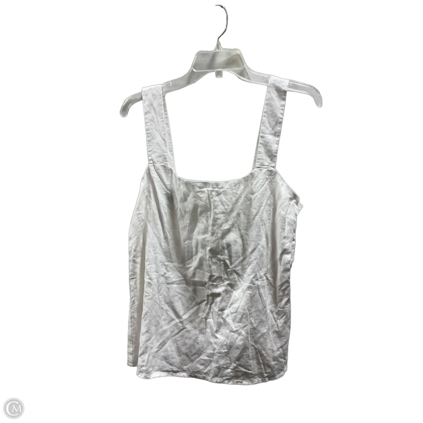Top Sleeveless By J. Crew In Cream, Size: M