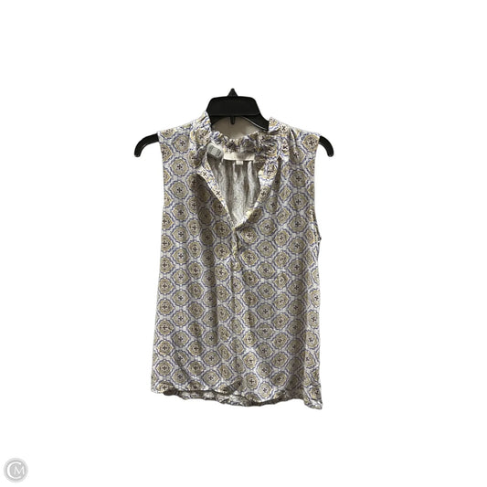 Top Sleeveless By Loft In Multi-colored, Size: M