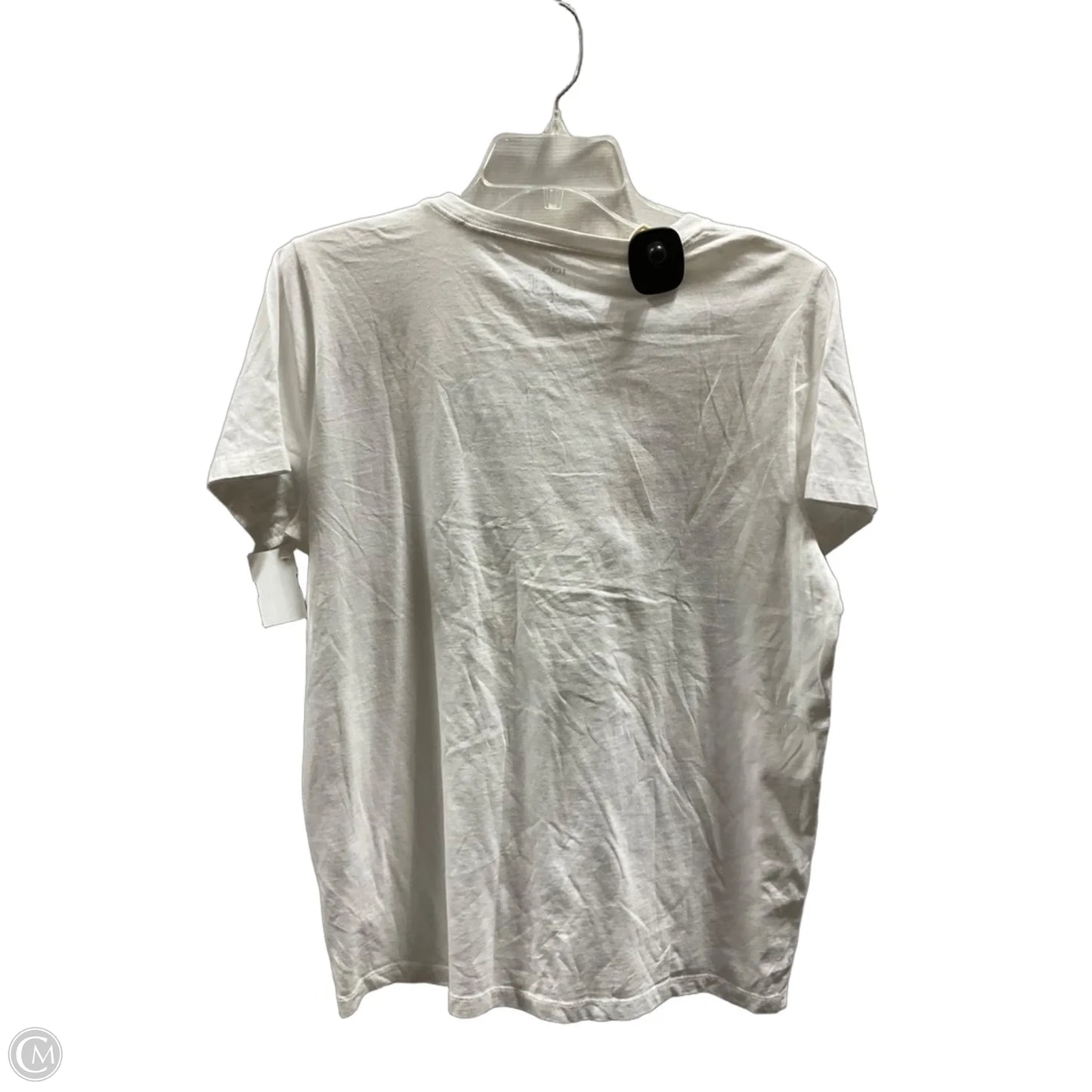Top Short Sleeve By J. Crew In White, Size: L