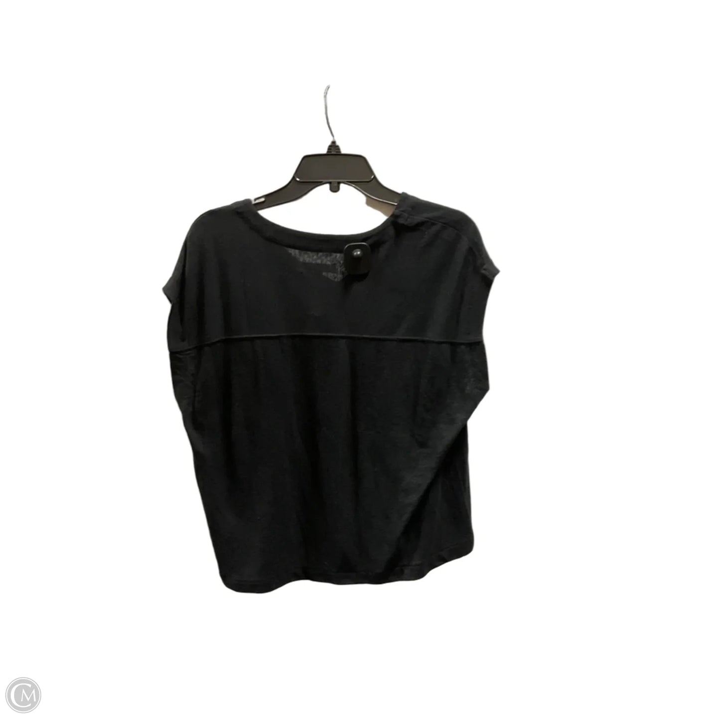 Top Short Sleeve By Madewell In Black, Size: M