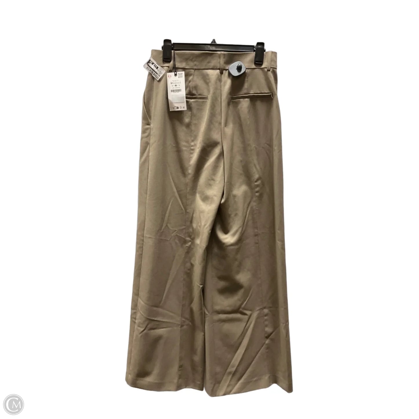 Pants Wide Leg By Zara In Brown, Size: M