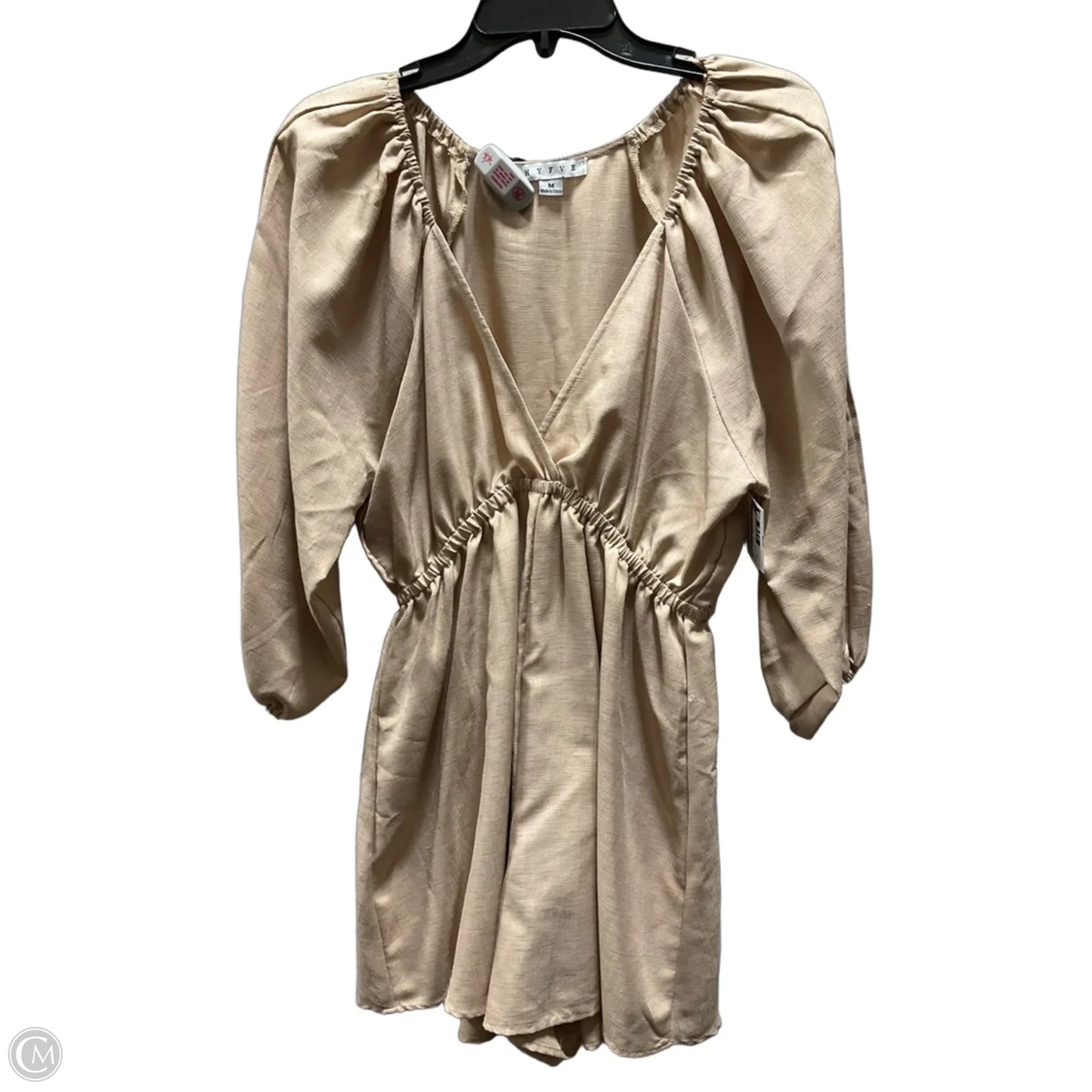 Dress Casual Short By Hyfve In Tan, Size: M