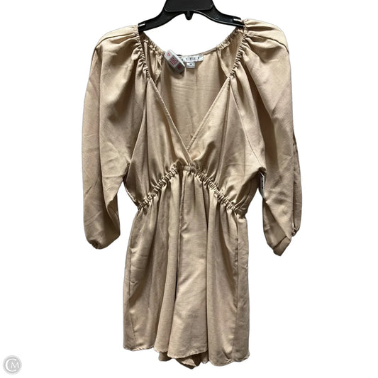 Dress Casual Short By Hyfve In Tan, Size: M