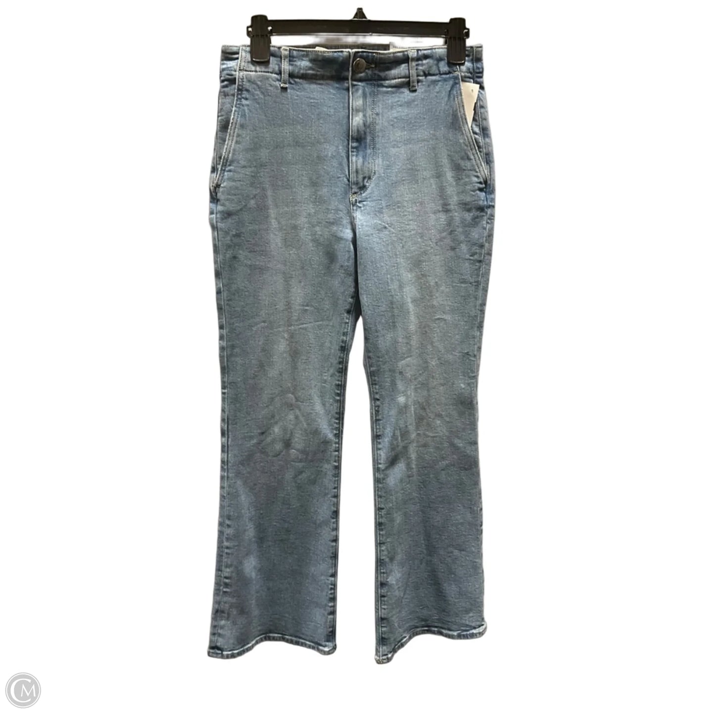 Jeans Flared By Loft In Blue, Size: 4