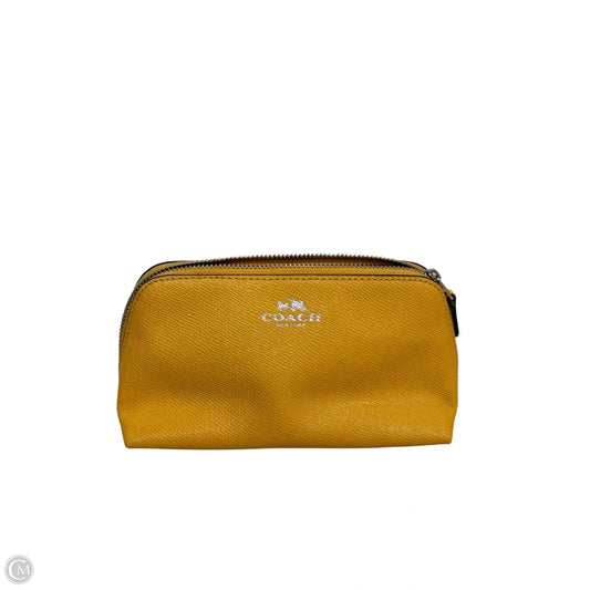 Makeup Bag Designer By Coach, Size: Medium