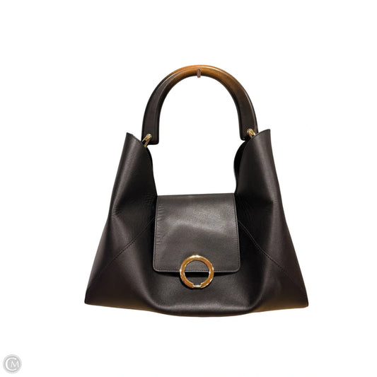 Handbag Leather By Cma, Size: Large