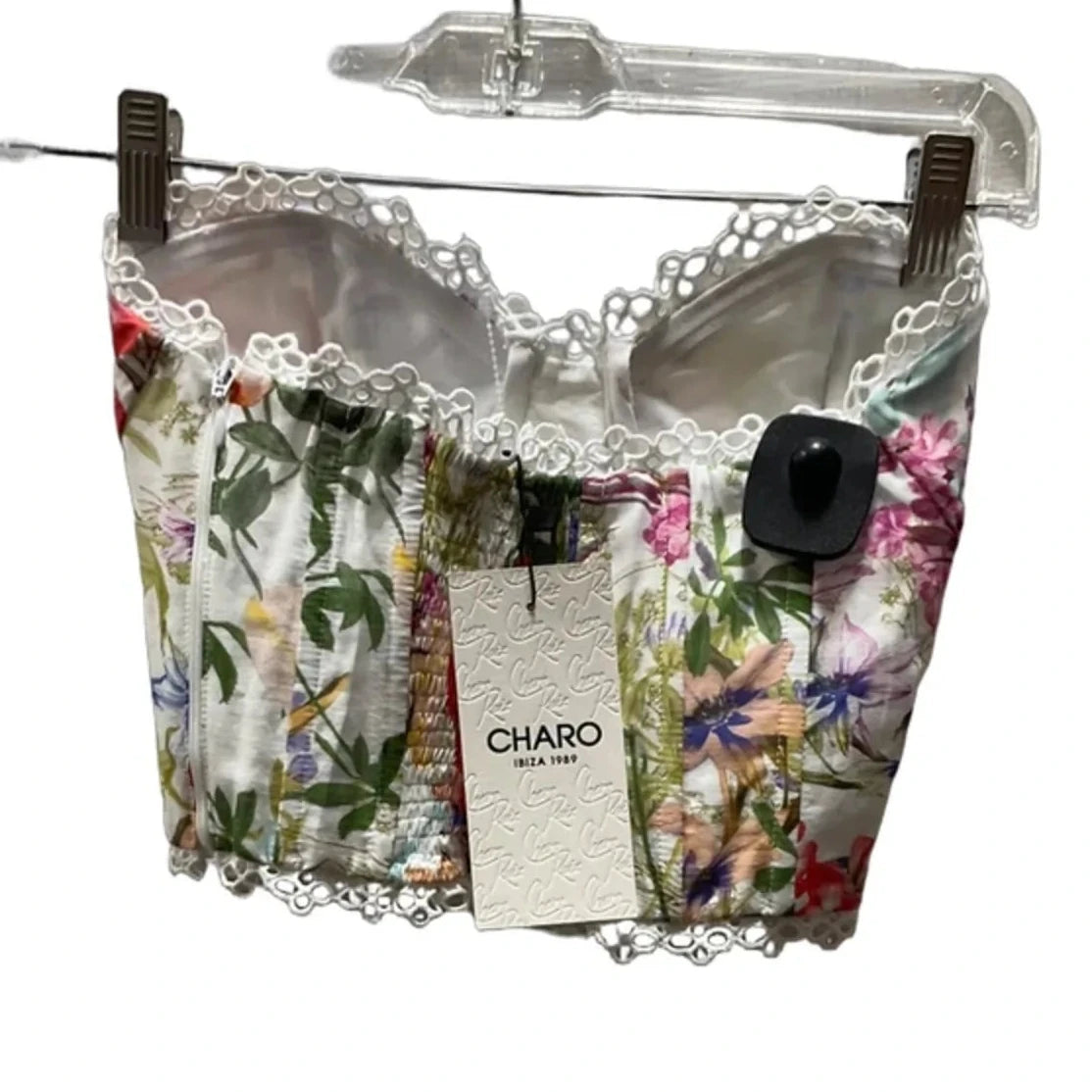 Top Sleeveless By Cma In Floral Print, Size: Xs