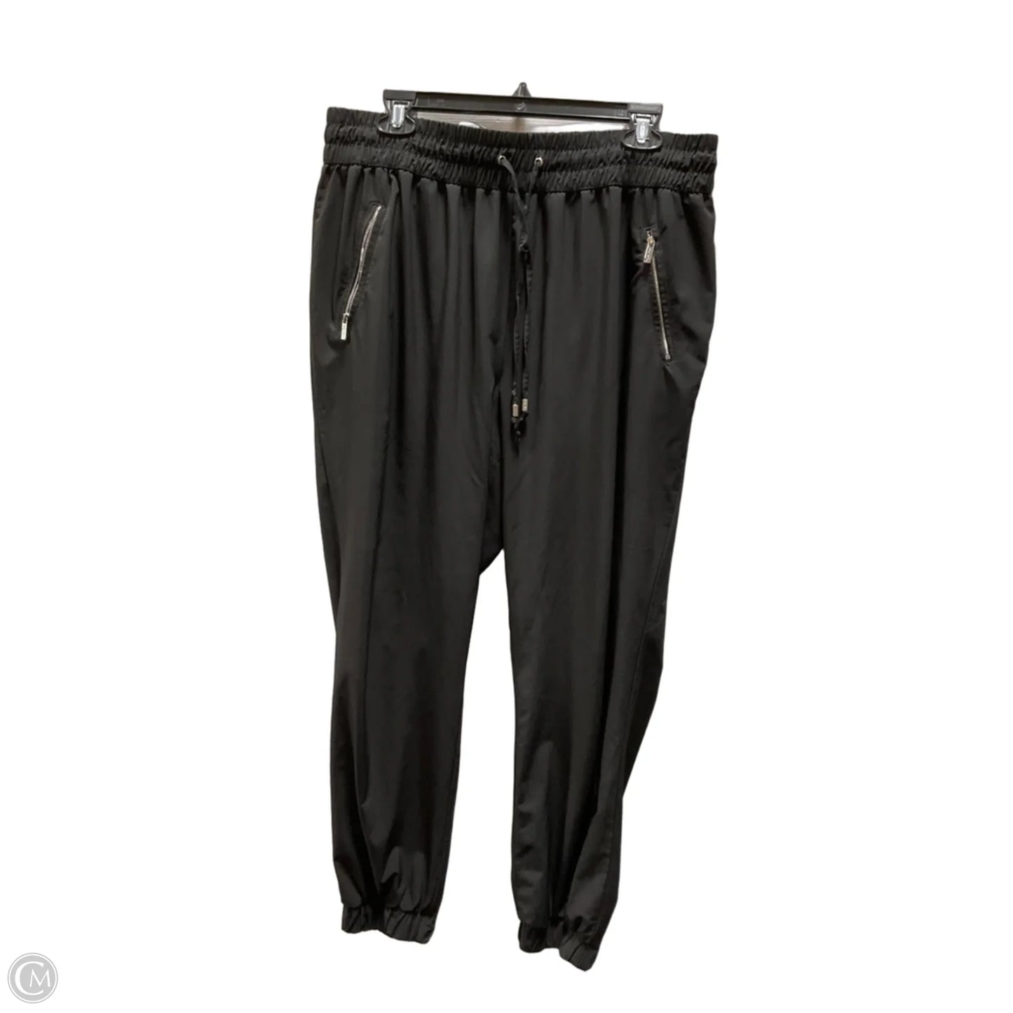 Athletic Pants By Calvin Klein In Black, Size: Xl