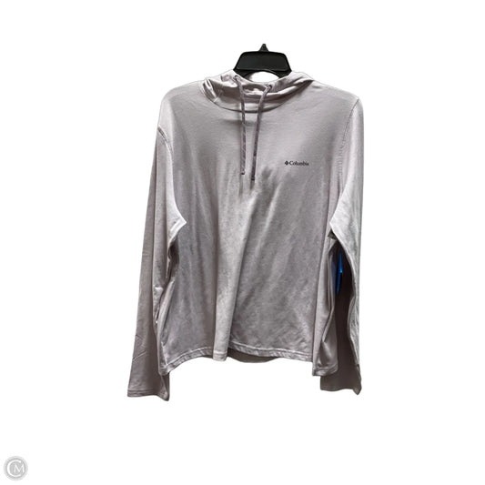 Athletic Top Long Sleeve Hoodie By Columbia In Purple, Size: Xl