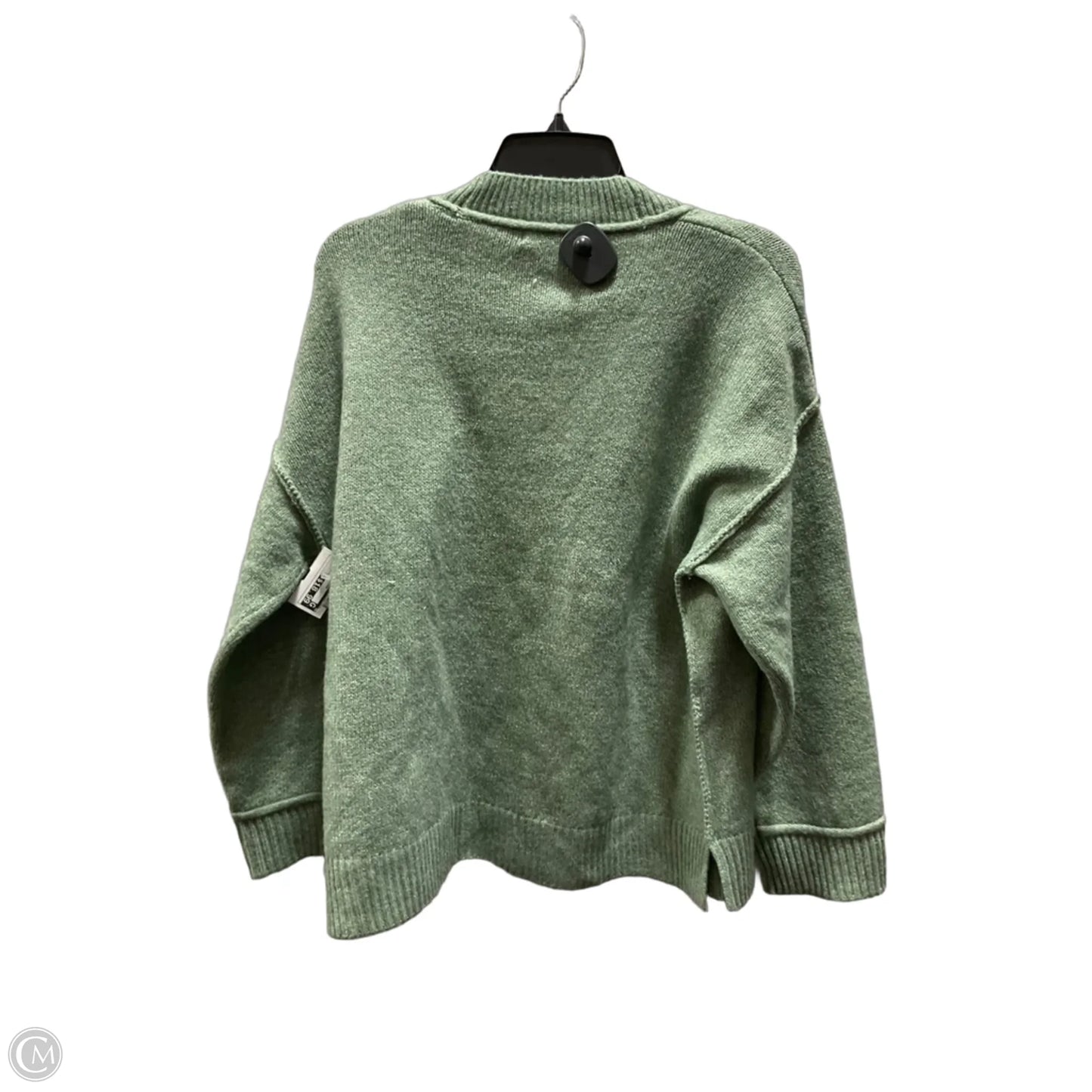 Sweater Cardigan By Max Studio In Green, Size: S