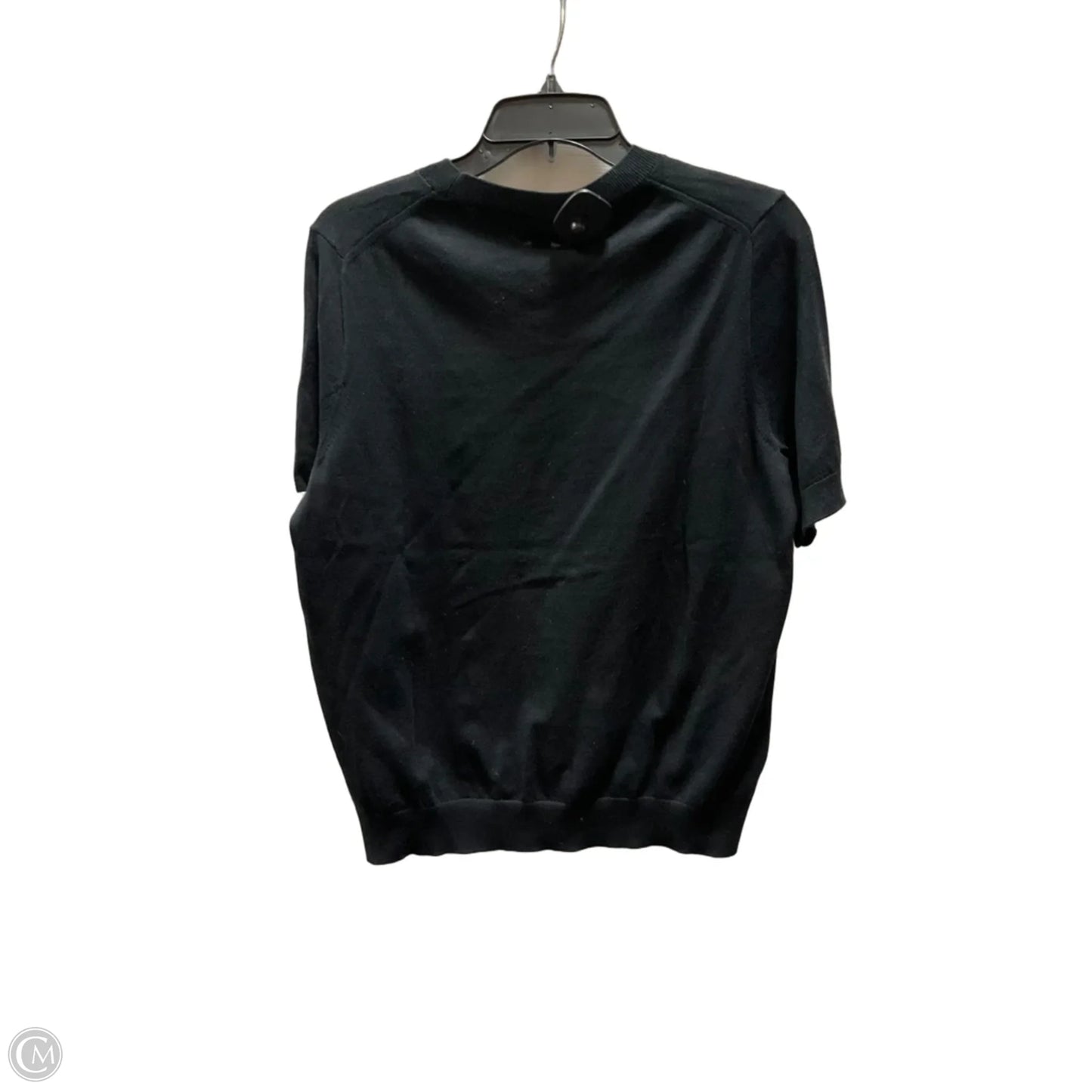 Top Short Sleeve Basic By J. Crew In Black, Size: L