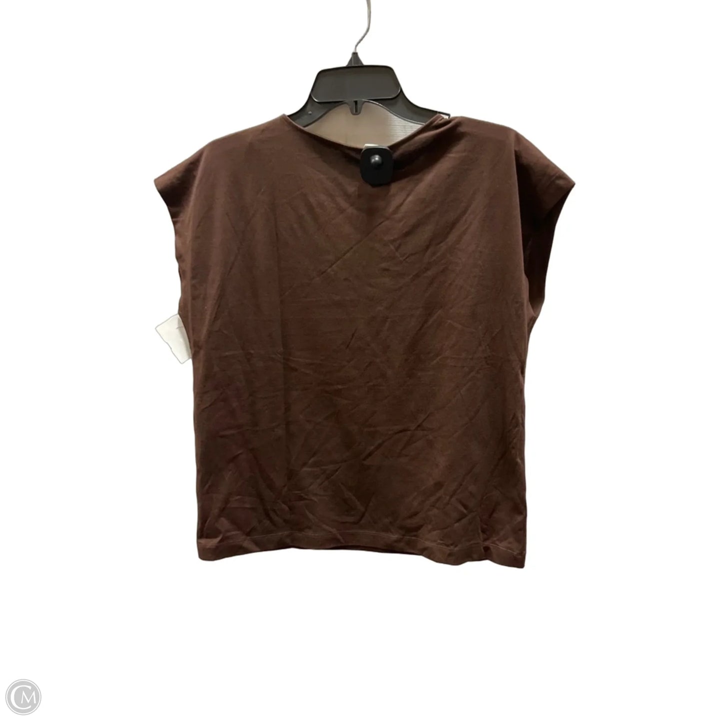 Top Sleeveless By Loft In Brown, Size: S