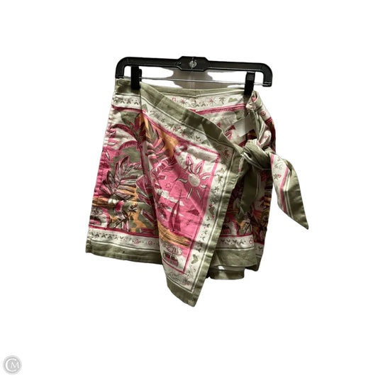 Shorts By Loft In Green & Pink, Size: 6