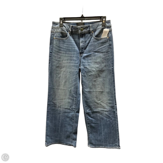 Jeans Wide Leg By White House Black Market In Blue, Size: 8