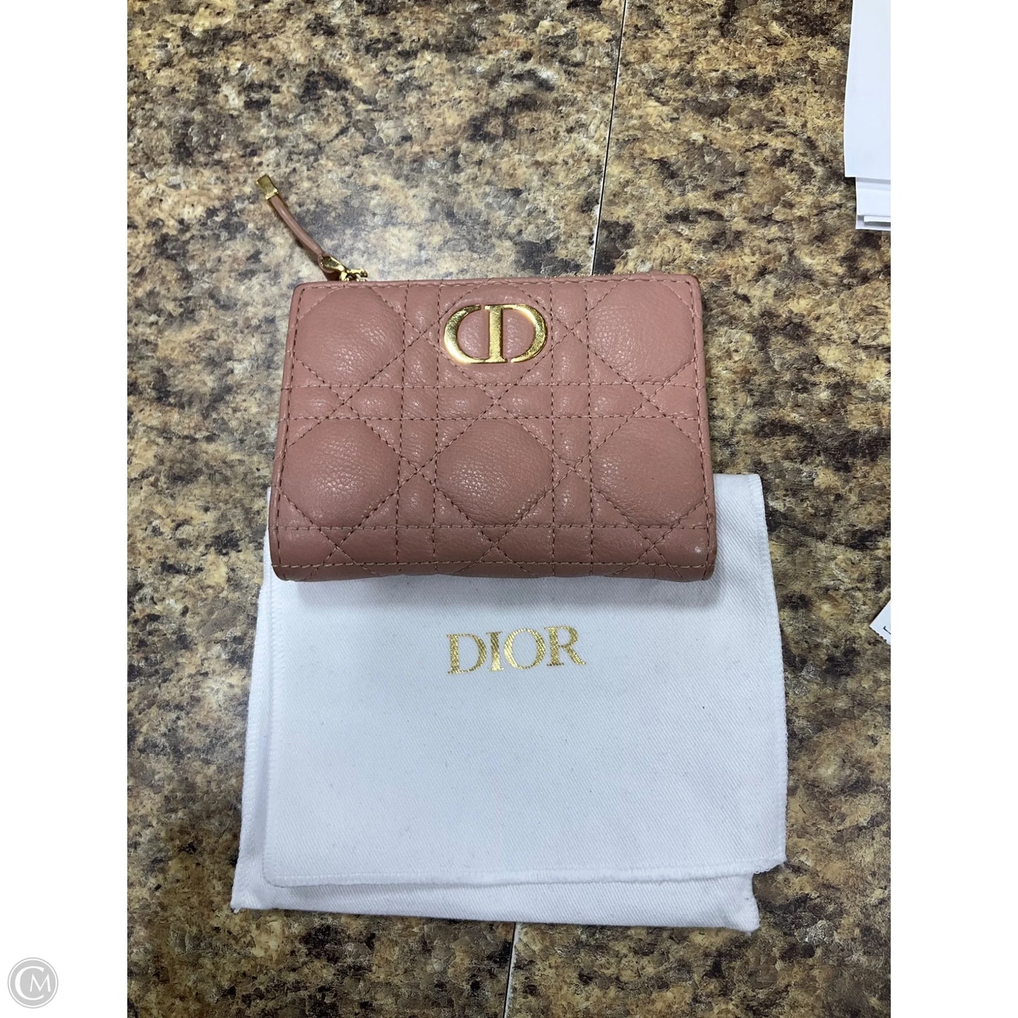 Wallet Luxury Designer By Dior, Size: Medium