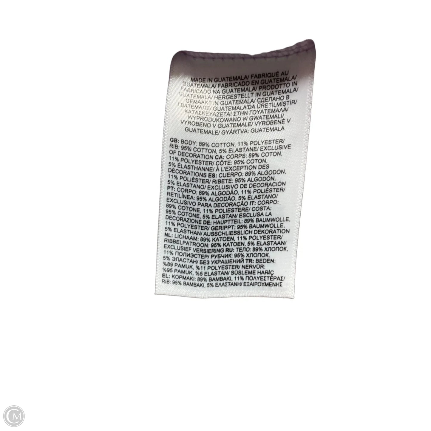 Athletic Top Short Sleeve By The North Face In Purple, Size: S