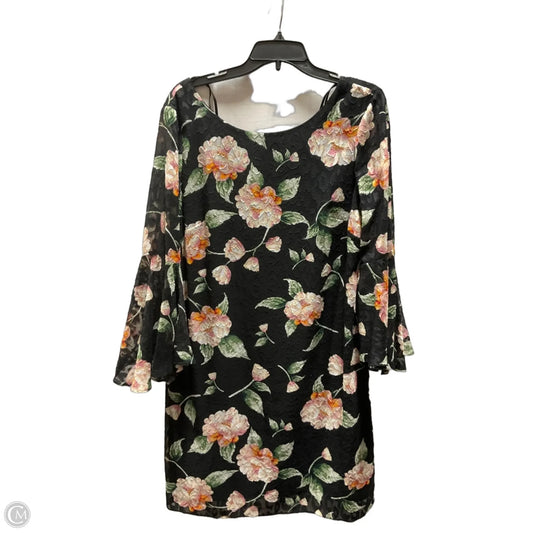 Dress Casual Midi By Jessica Howard In Floral Print, Size: 14