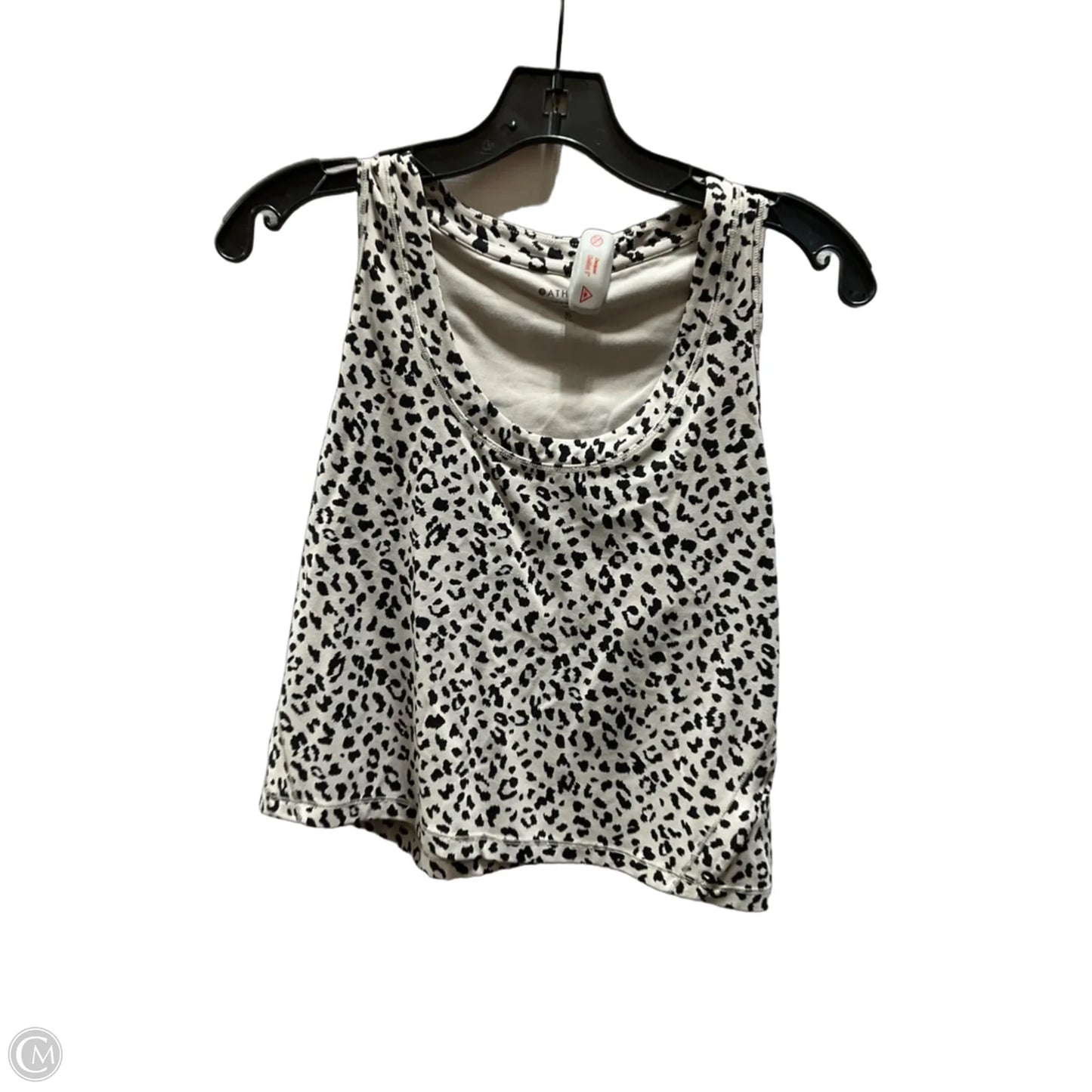 Athletic Tank Top By Athleta In Black & Grey, Size: Xl