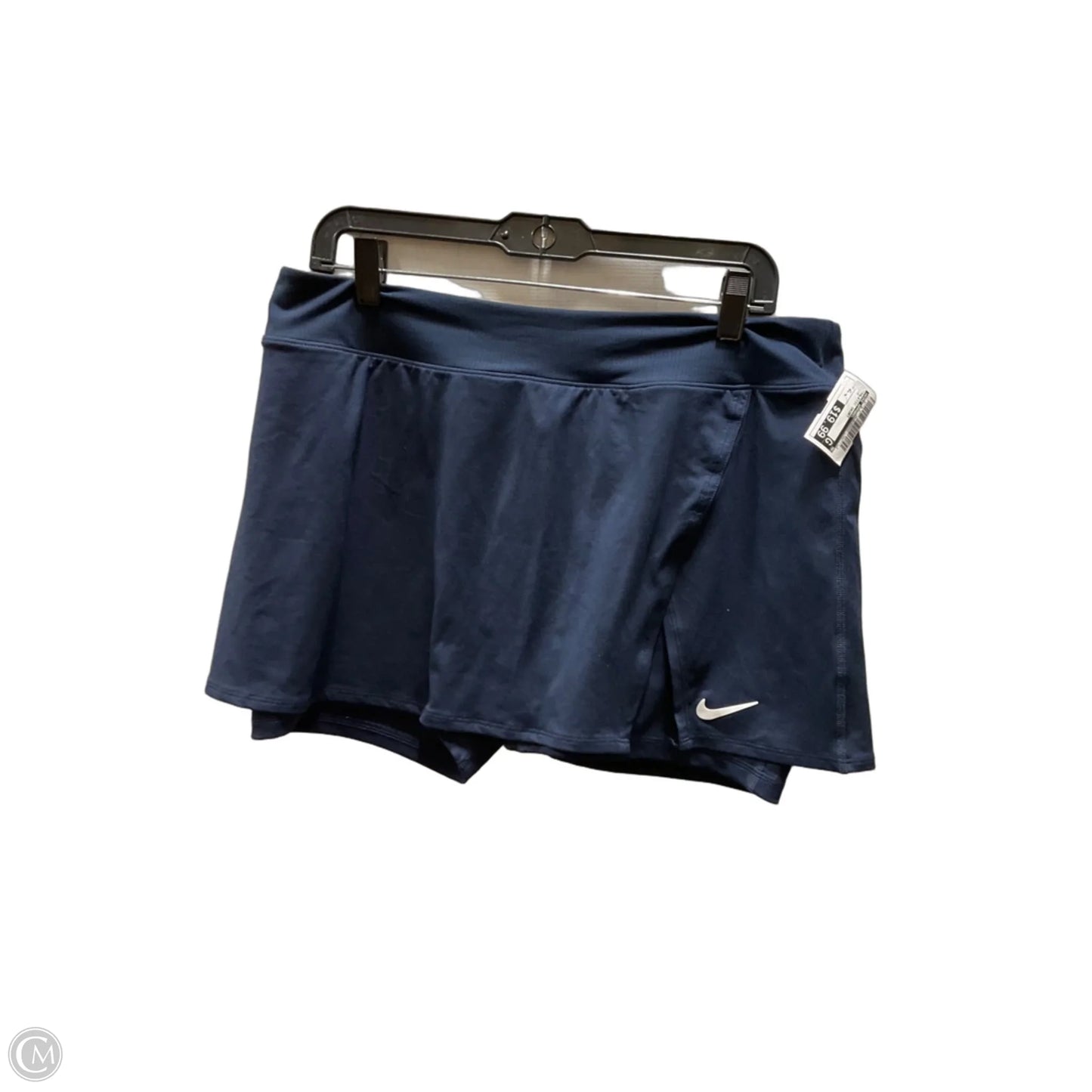 Athletic Skort By Nike Apparel In Blue, Size: Xl