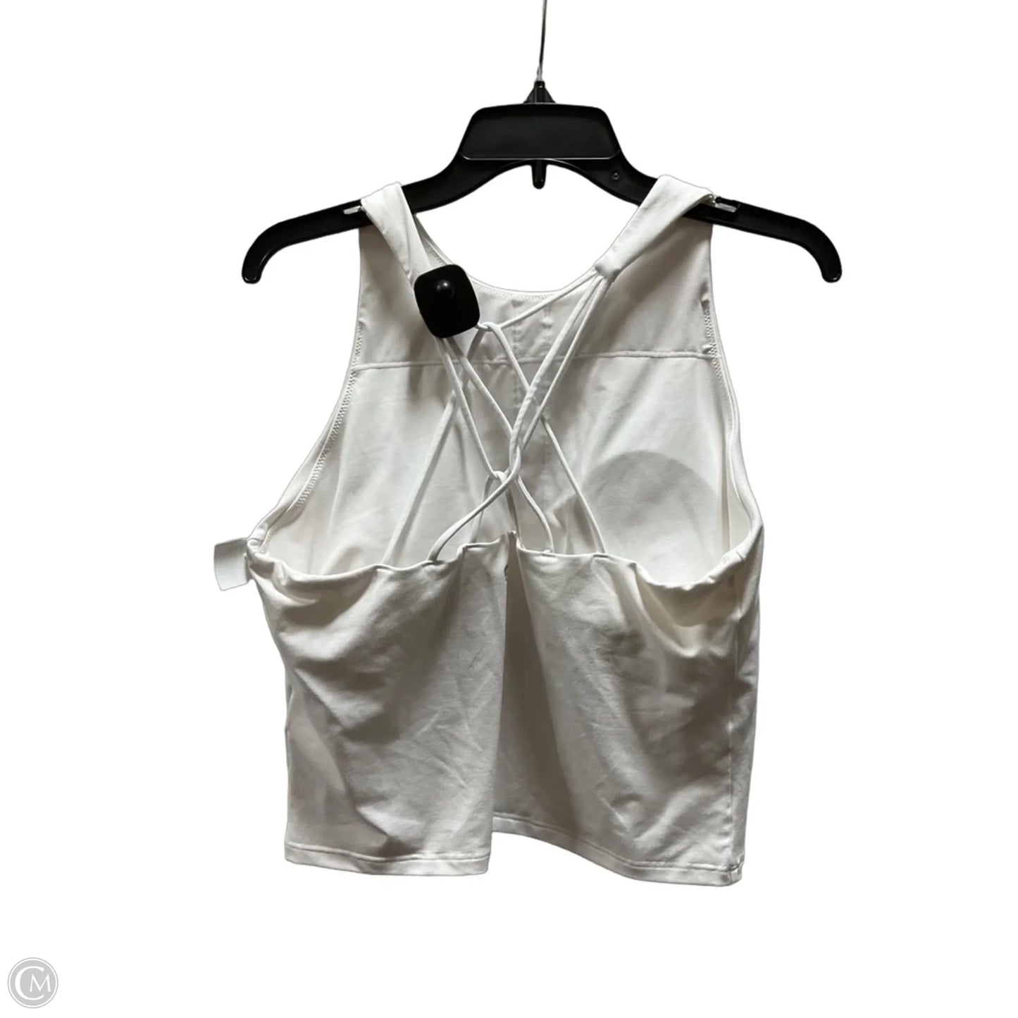 Athletic Tank Top By Fabletics In Cream, Size: Xl