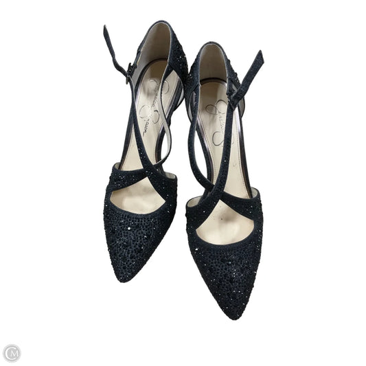 Shoes Heels Stiletto By Jessica Simpson In Black, Size: 8.5