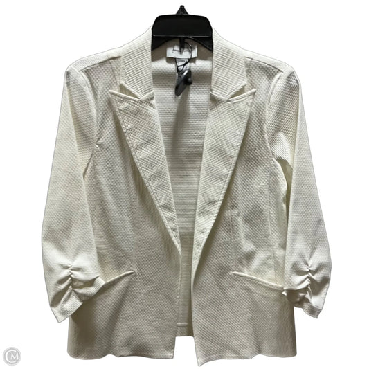 Blazer By Joseph Ribkoff In Cream, Size: 8