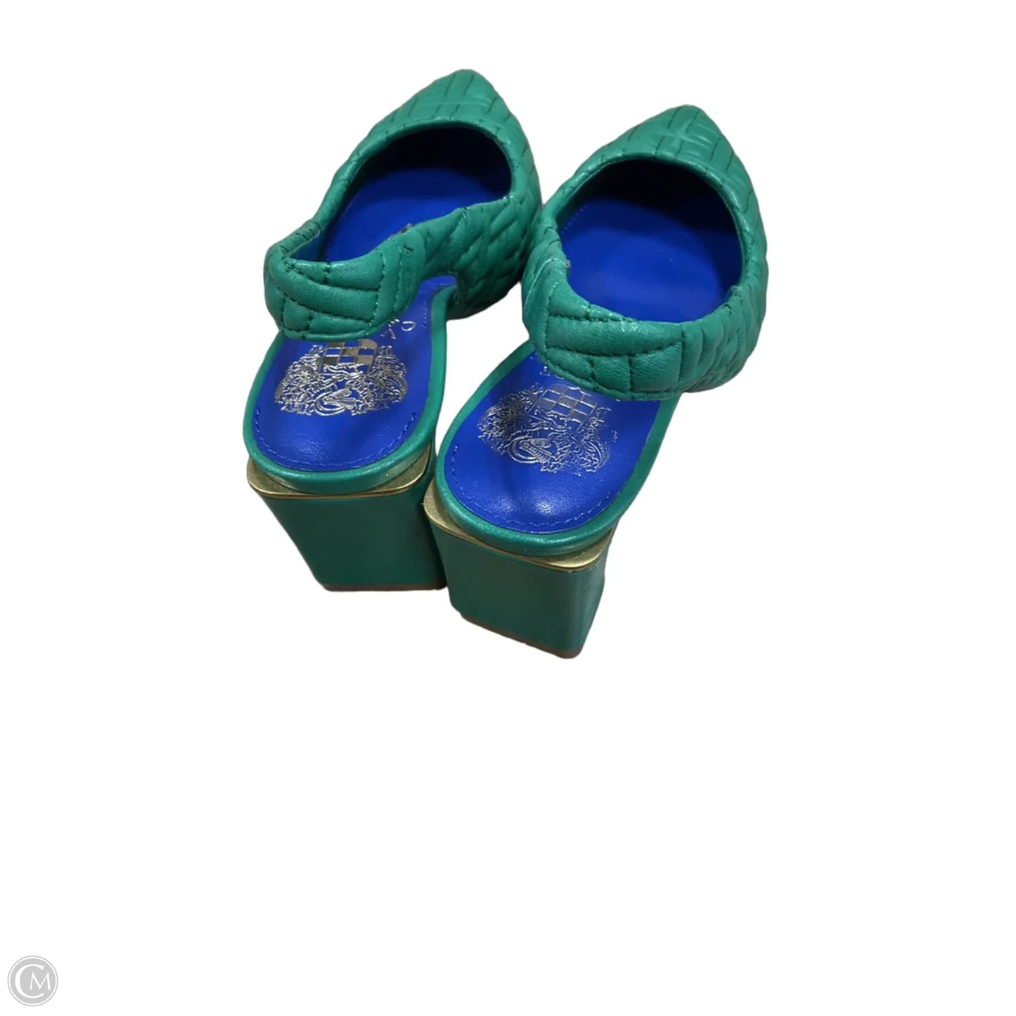 Shoes Heels Block By Vince Camuto In Green, Size: 6