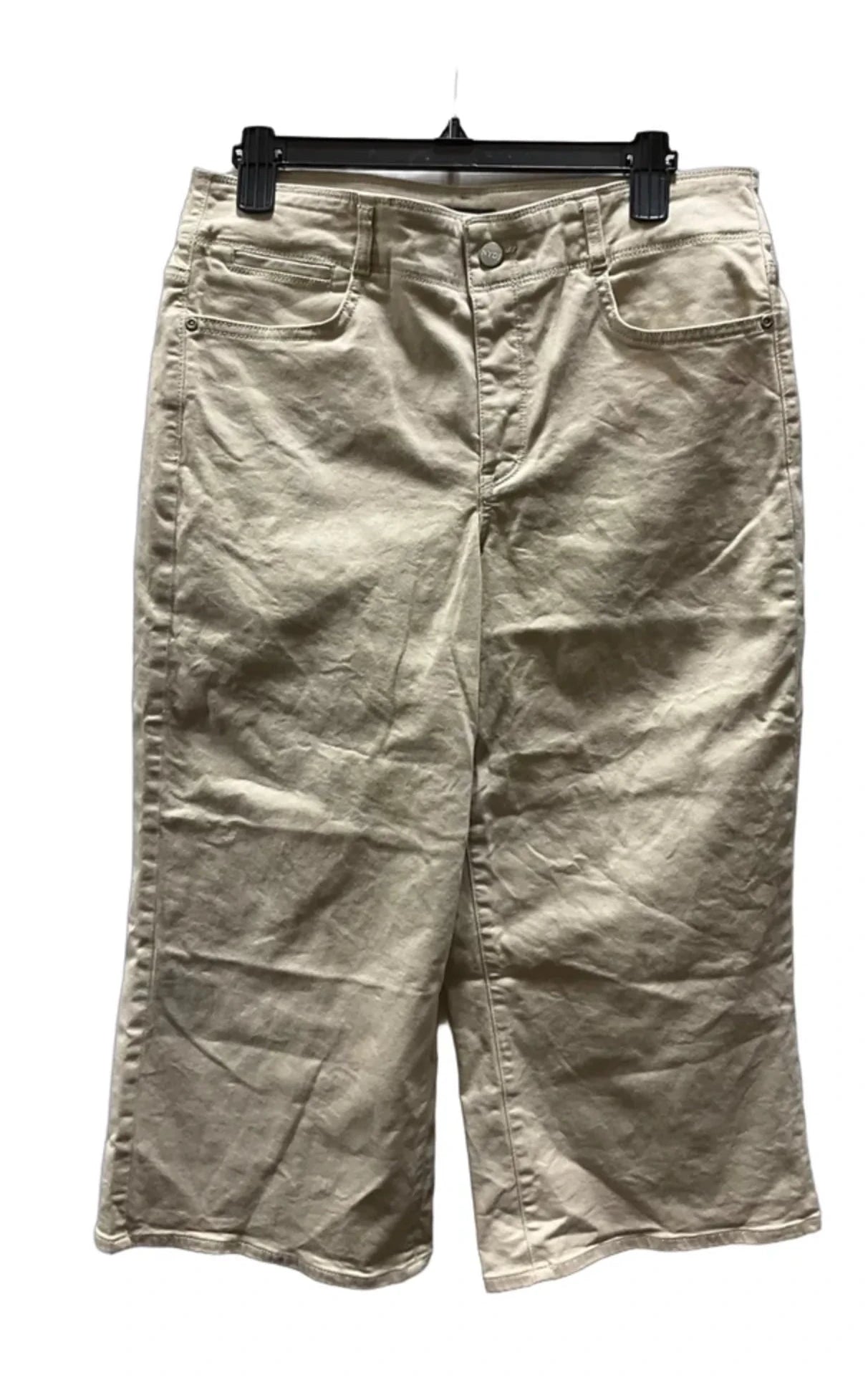 Jeans Wide Leg By Not Your Daughters Jeans In Beige, Size: 10